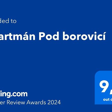 Apartman Pod Borovici Kovalovice Ngoại thất bức ảnh